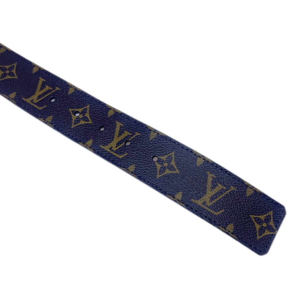 Louis Vuitton Monogram Santur Initial LV M9608 AC2137 Leather Belt Brown Size... - Picture 6 of 11